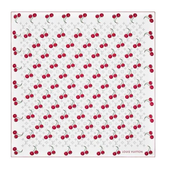 NWT Louis Vuitton x Murakami Silk Scarf - Picture 1 of 3